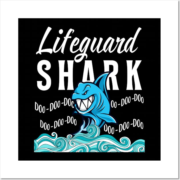 Lifeguard Gifts - Shark Wall Art by StudioElla